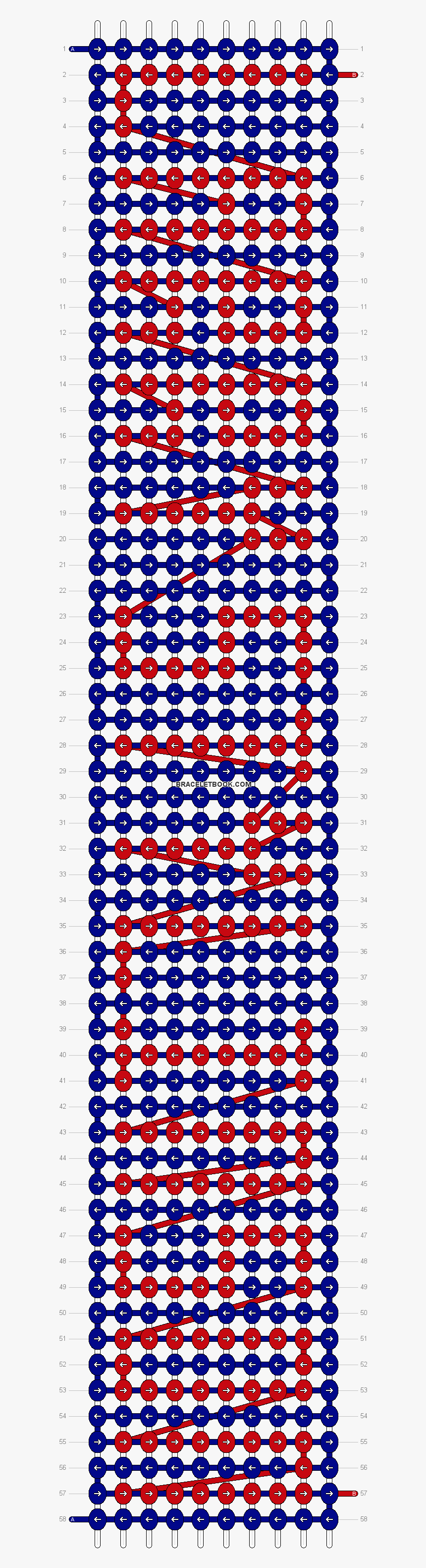 Alpha Pattern - Friendship Bracelet Patterns Stitch, HD Png Download, Free Download