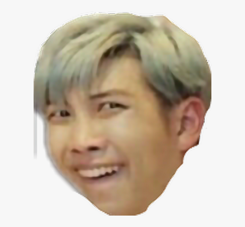 #namjoon #btsleader #rapmonster #rapmon #kimnamjoon♡ - Bts Memes Face, HD Png Download, Free Download