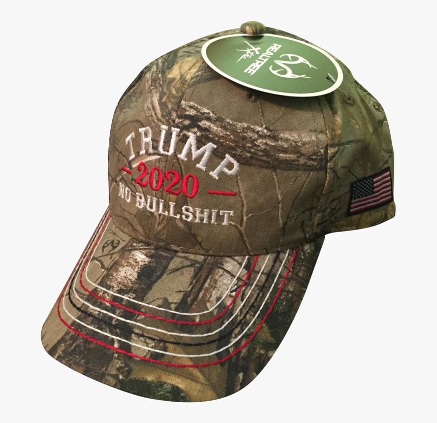 Donald Trump 2020 No Bs Realtree Authentic Hat - Baseball Cap, HD Png Download, Free Download