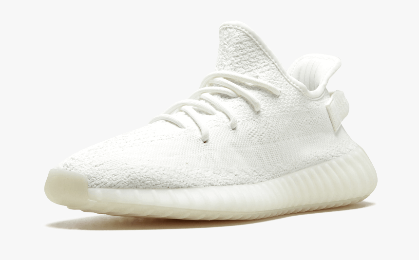 Yeezy 350 V2 Triple White, HD Png Download, Free Download