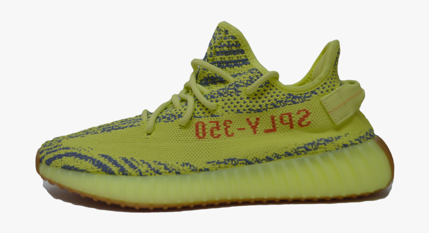 Yeezy 350 V2 Semi Frozen Yellow, HD Png Download, Free Download