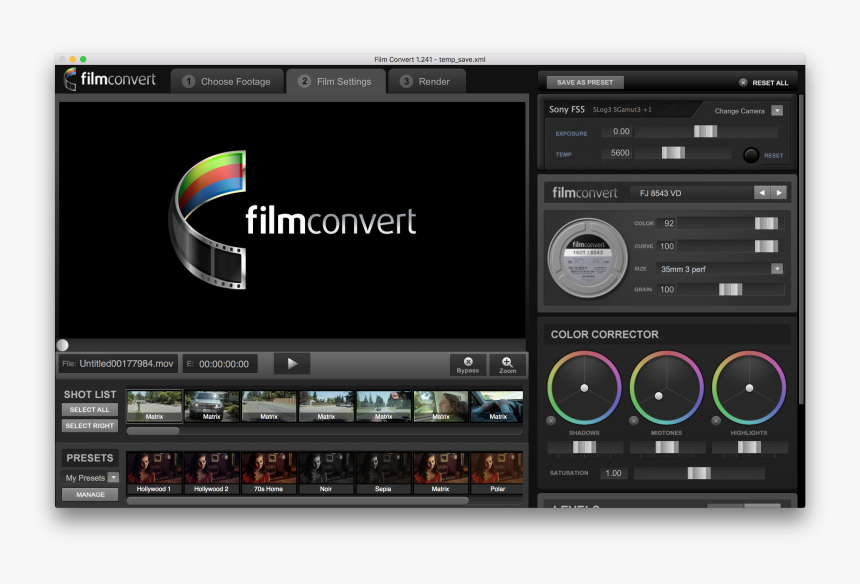 Filmconvert Pro Stand Alone, HD Png Download, Free Download