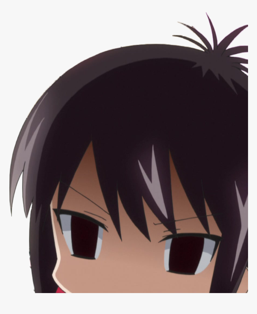 Angry Anime Png Anime Reaction Image A Channel Ichii - Cartoon, Transparent Png, Free Download