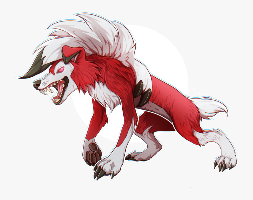 Pokemon Lycanroc Midnight Form, HD Png Download, Free Download