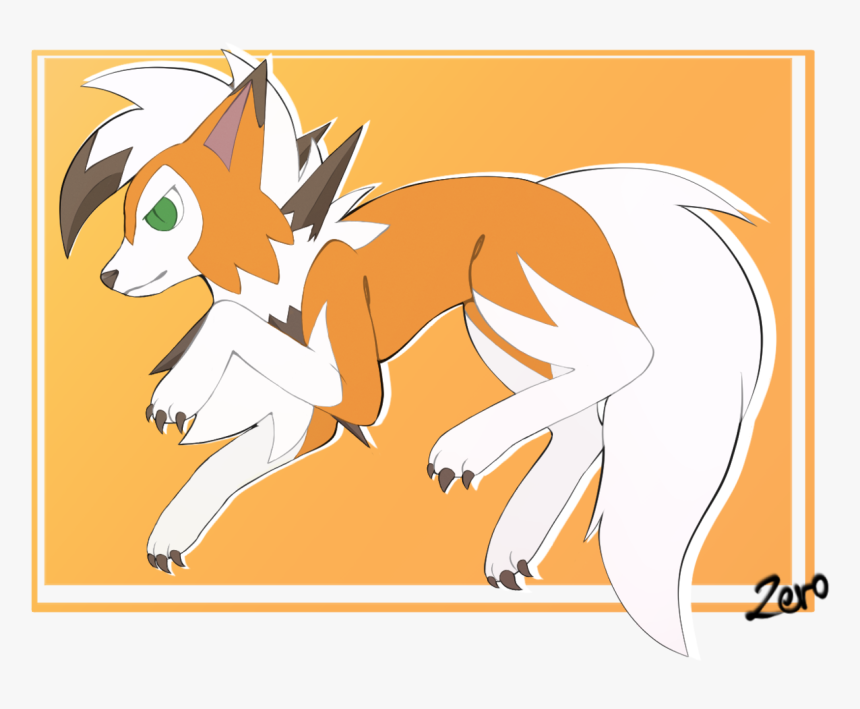 Lycanroc Dusk By Nekaszer0-dbjfc0c - Cartoon, HD Png Download, Free Download