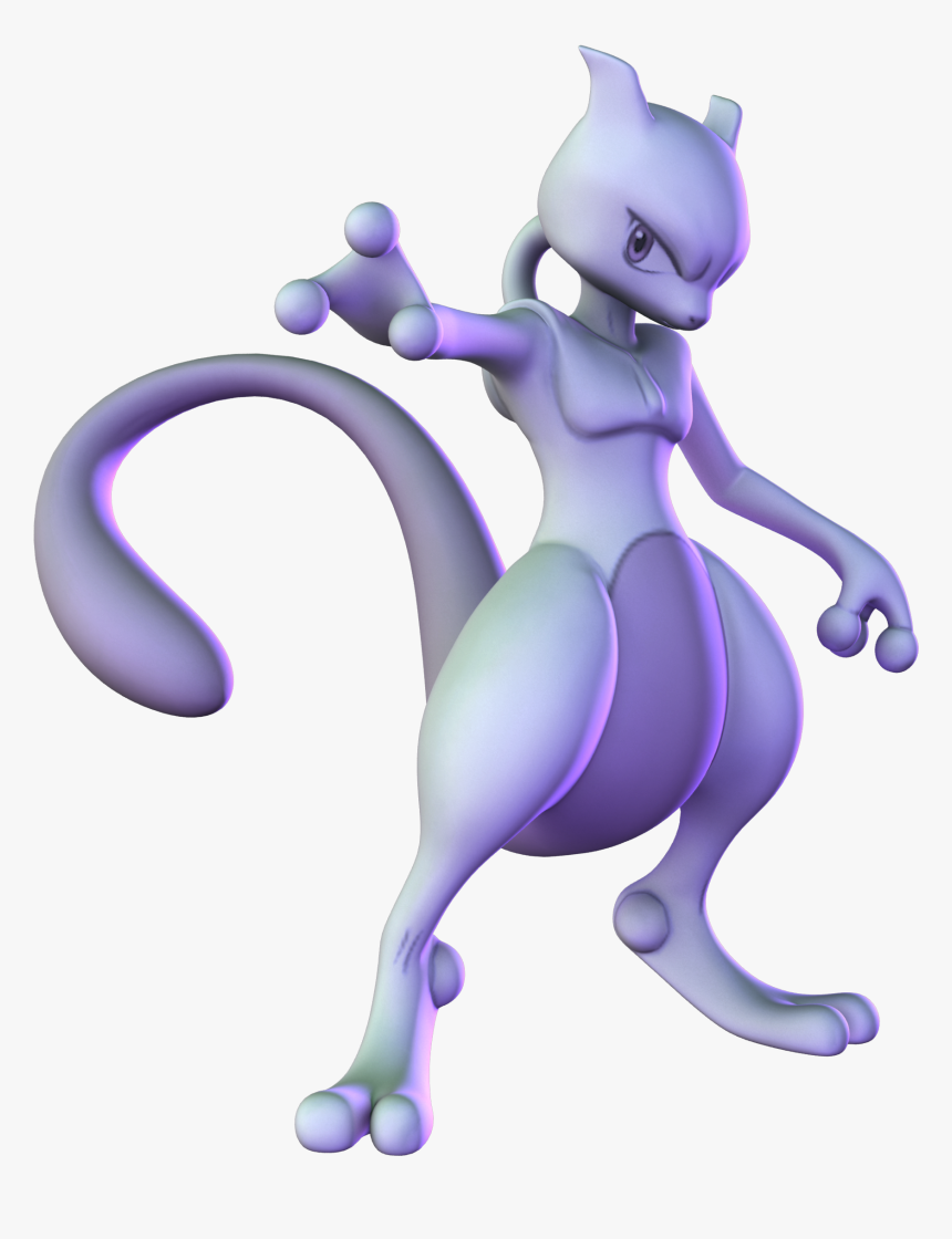 Pin By Taylor Aurty On Mewtwo - Mewtwo Pokemon Go Render, HD Png Download, Free Download