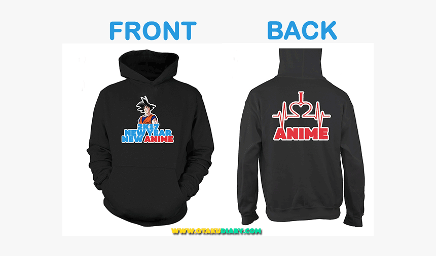 Best Anime New Year Hoodie - Bluza Z Jezem, HD Png Download, Free Download