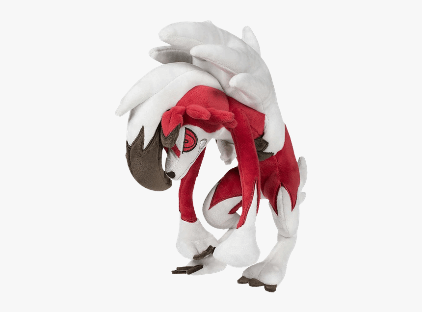 Lycanroc Midnight Form Plush, HD Png Download, Free Download