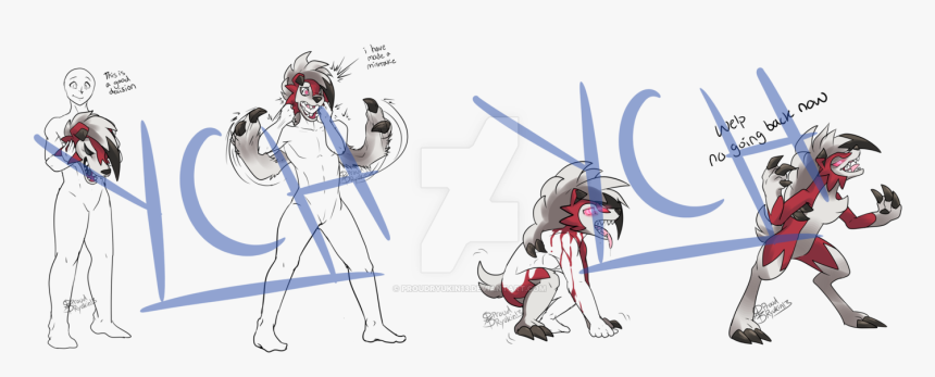 Midnight Lycanroc Mask Tf, HD Png Download, Free Download