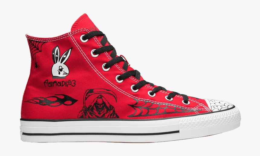 Chuck Taylor All Star Leather Smoke Platform High Top, HD Png Download, Free Download