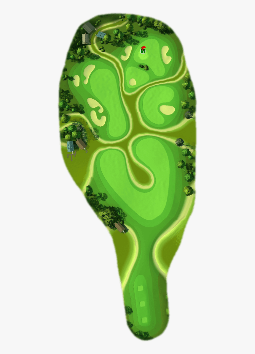 Hole 5 Map - Golf Clash Sunshine Glades, HD Png Download, Free Download