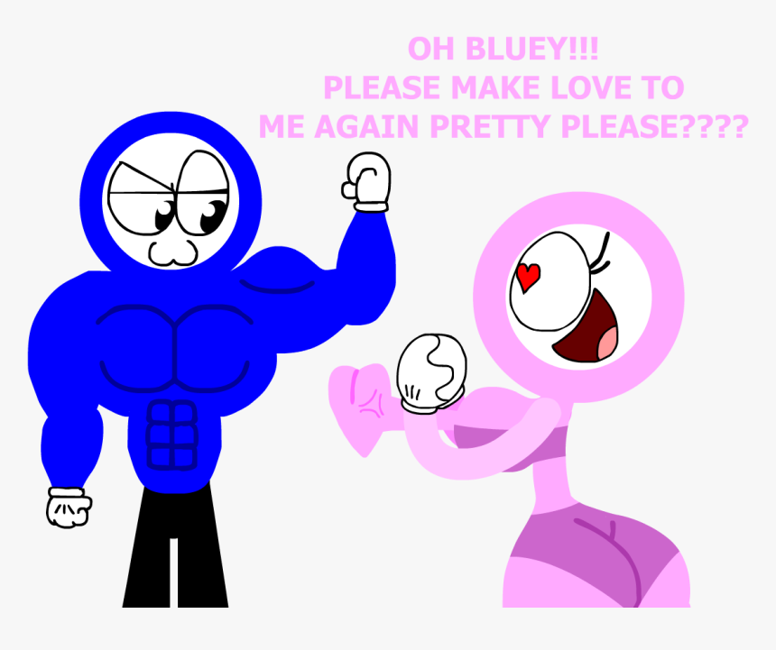 Blue Buff - Bluey And Rosy, HD Png Download is free transparent png image. 