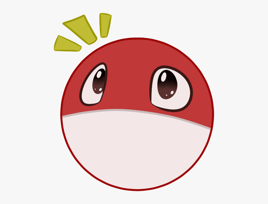 I Can’t Believe I Adopted An Emotional Voltorb - Cartoon, HD Png Download, Free Download