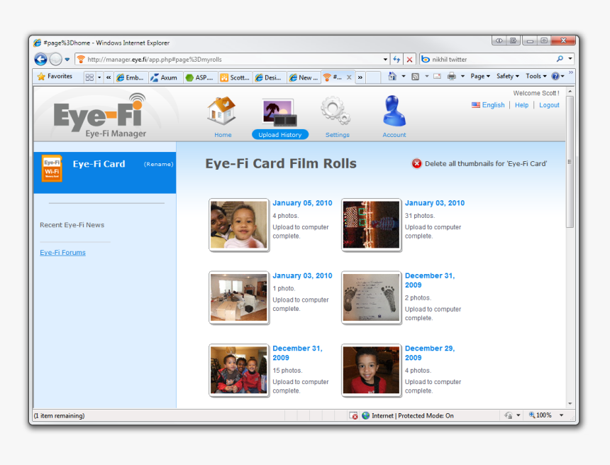 Eye Fi, HD Png Download, Free Download