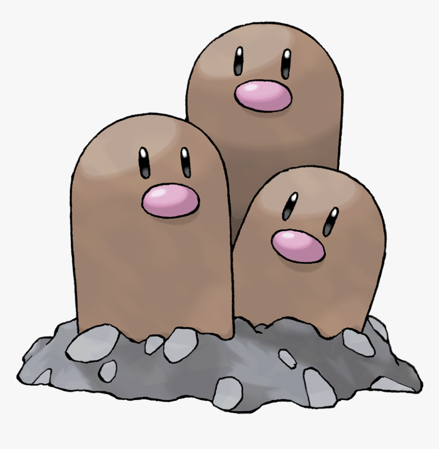 Pokemon Dugtrio, HD Png Download, Free Download