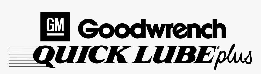 Goodwrench Quick Lube Plus Logo Png Transparent - Graphics, Png Download, Free Download