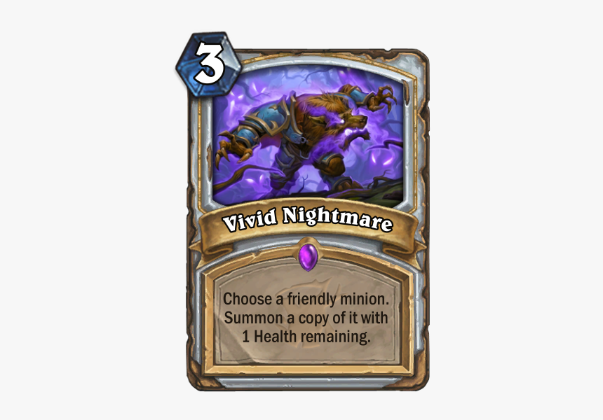 Vivid Nightmare - Time Rip Hearthstone, HD Png Download, Free Download