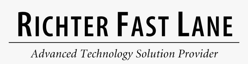 Richter Fast Lane Logo Png Transparent - Printing, Png Download, Free Download