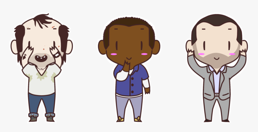 Transparent Evil Png - Chibi Trevor Philips, Png Download, Free Download