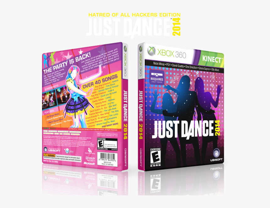 Just Dance 2014 Box Art Cover - Just Dance 2014 Xbox 360 Kinect, HD Png Download, Free Download