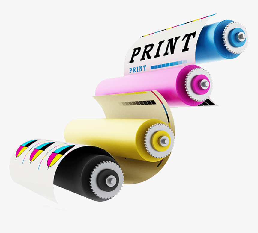 Print-rollers - Offset Png, Transparent Png, Free Download