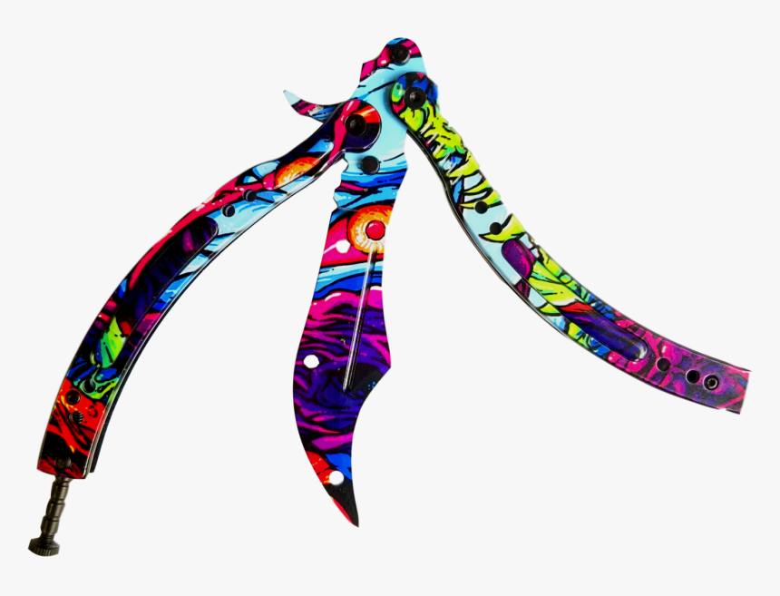 Butterfly Knife Hyper Beast, HD Png Download, Free Download