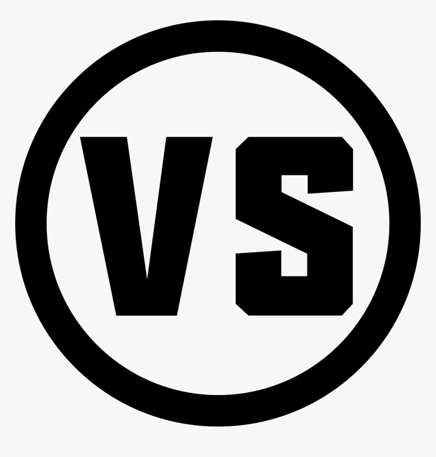 Vs - No Camera Sign Black And White, HD Png Download, Free Download