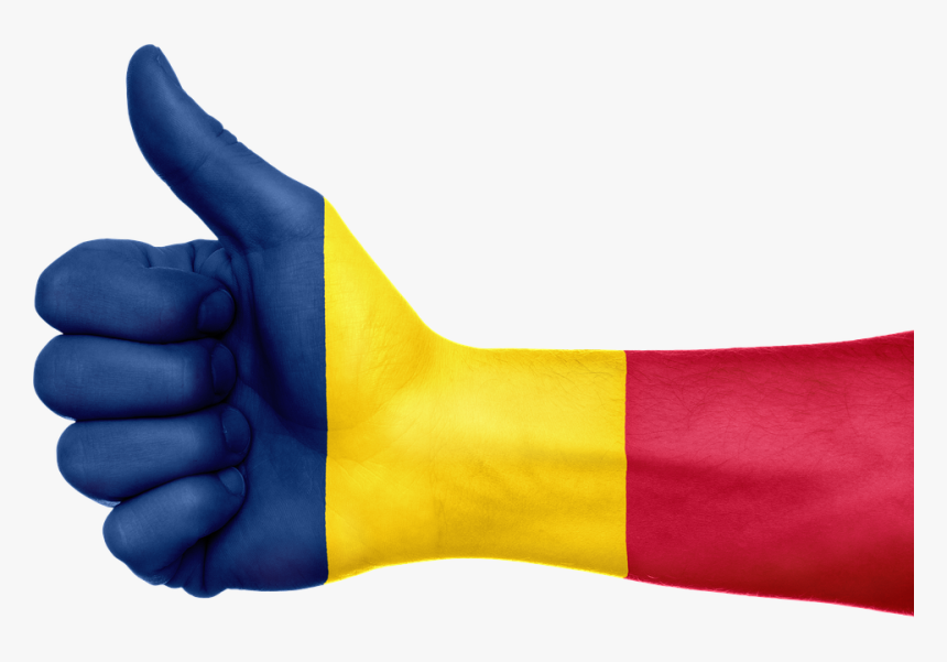 Chad, Flag, Hand, National, Fingers, Patriotic - Malawi Flag Png, Transparent Png, Free Download