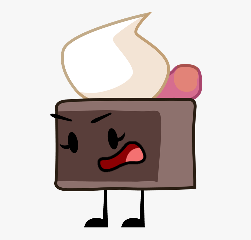 Strawberry Cake Pose - Cake Bfb Png, Transparent Png, Free Download