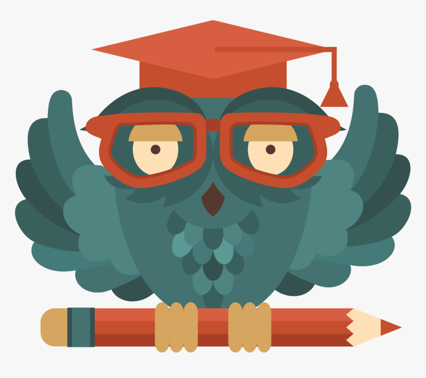 Transparent Owl Png Clipart - Scholar Owl Png, Png Download, Free Download