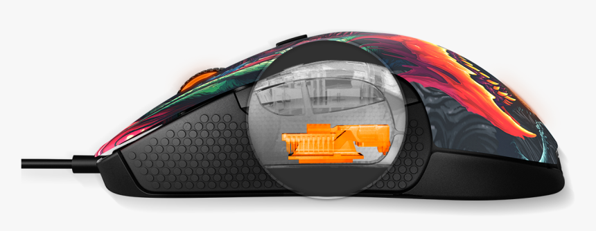 Steelseries Rival 300 Hyperbeast, HD Png Download, Free Download