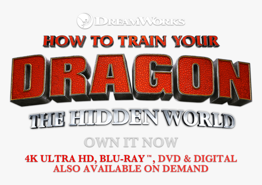Train Your Dragon 3 Logo, HD Png Download, Free Download