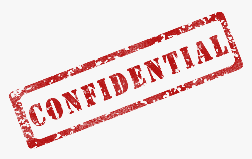 Evidence Stamp Png - Confidential Png, Transparent Png, Free Download