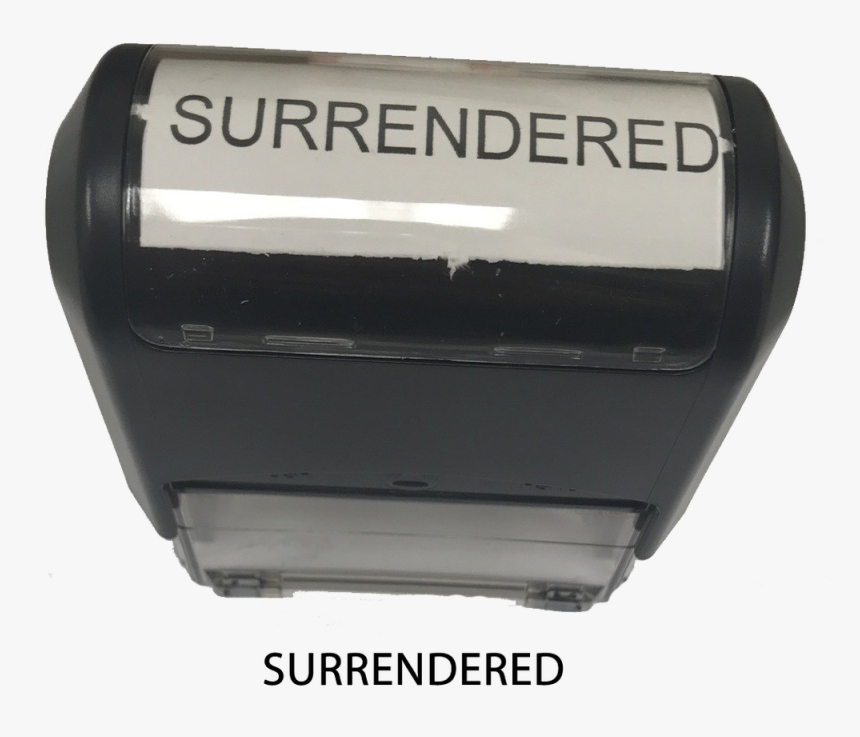 Surrendered Stamp - Label, HD Png Download, Free Download