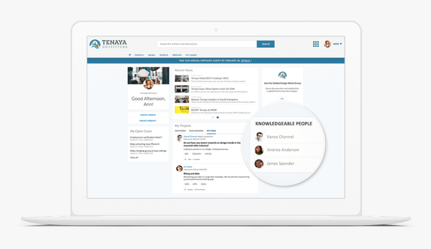 Group Collaboration Tools For Chatter - Salesforce Chatter, HD Png Download, Free Download