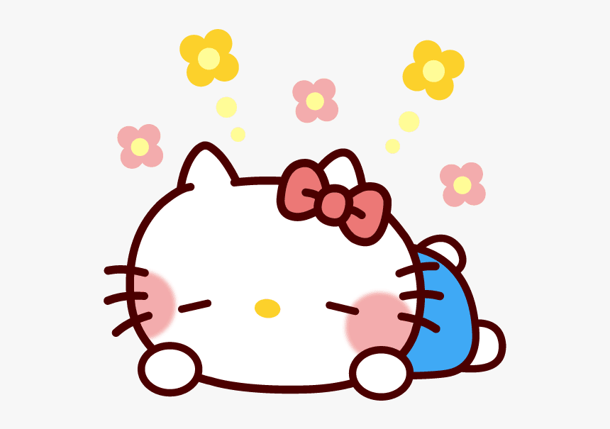 Line Camera Stamp Png - Cute Hello Kitty Chibi, Transparent Png, Free Download