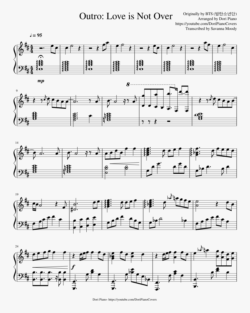 Don T Call Me Angel Piano Notes, HD Png Download, Free Download