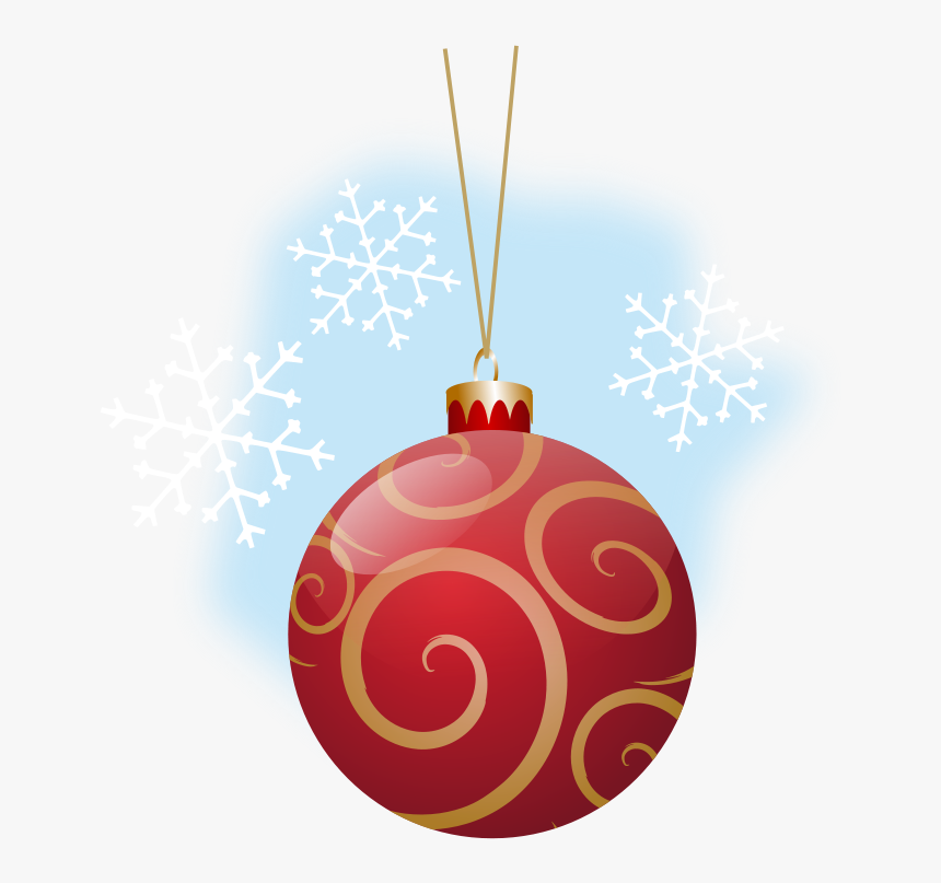 Free Christmas Ball 2 Clip Art - Christmas Ball Ball Clipart, HD Png Download, Free Download
