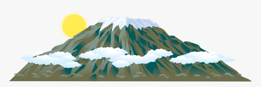 Everest Png Pic - Mount Kilimanjaro Clipart, Transparent Png, Free Download
