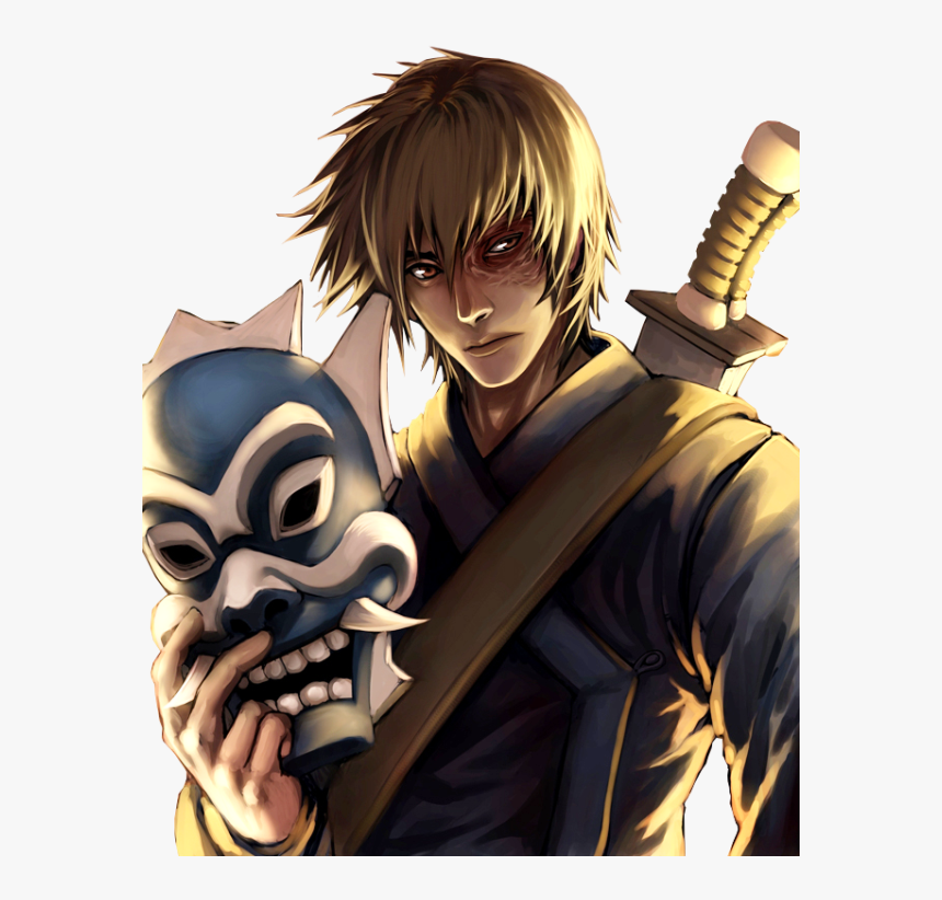 Prince Zuko Holding Mask-wm233 - Zuko Avatar, HD Png ...