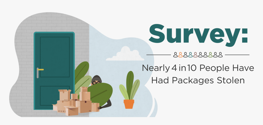 Nearly 4 In 10 People Have Had Packages Stolen - Skill Survey, HD Png Download, Free Download