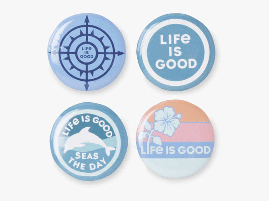 Beach Button Pack Positive 4-pins Pack - Philips Dvdr3575h, HD Png Download, Free Download