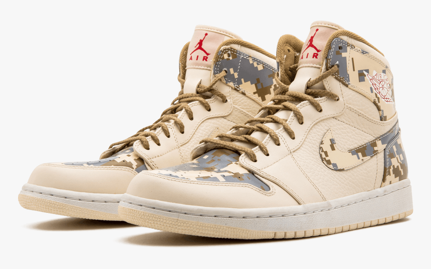 Air Jordan 1 Digi-camo Sample - Camo Air Jordan 1, HD Png Download, Free Download