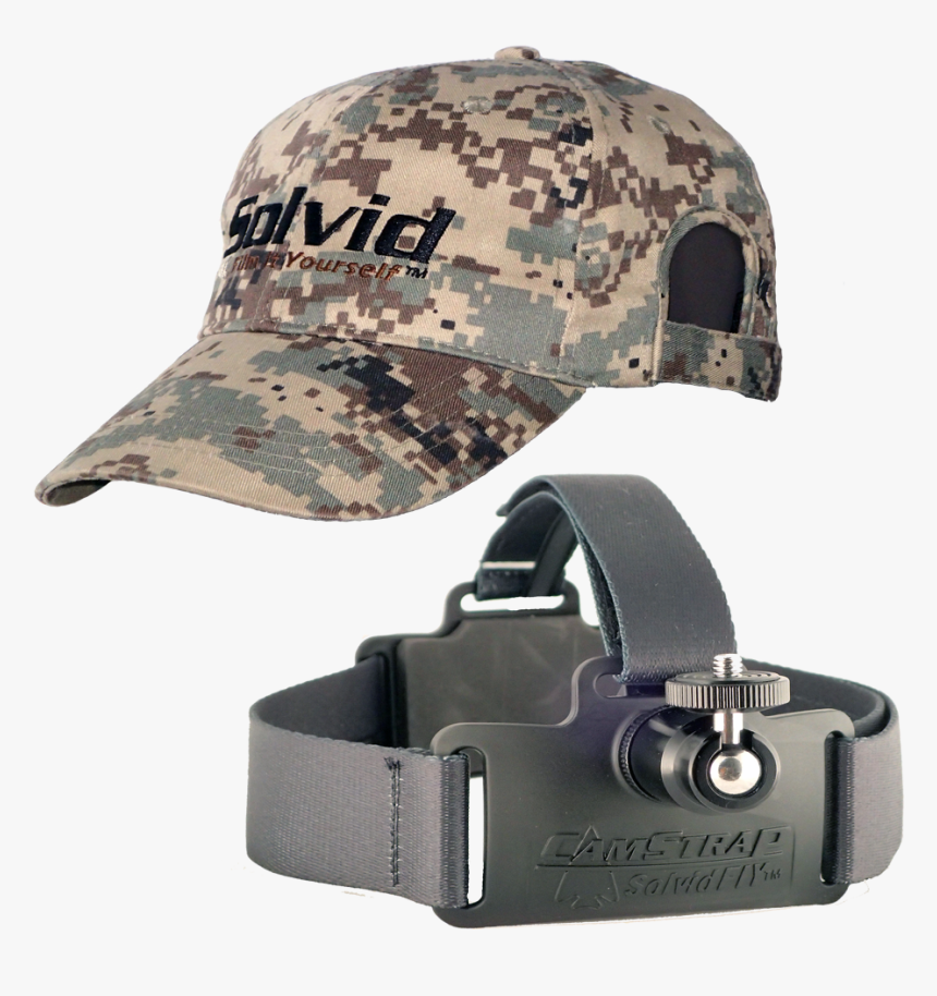 Head Cam Hat Combo - Head Cam Hunting, HD Png Download, Free Download