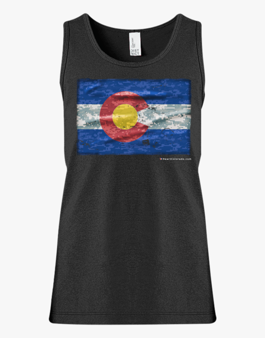 Colorado Flag Digital Camo Girls - T-shirt, HD Png Download, Free Download