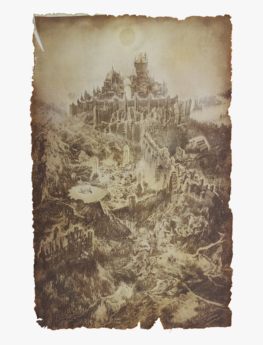 Dark Souls 3 Cloth Map, HD Png Download, Free Download