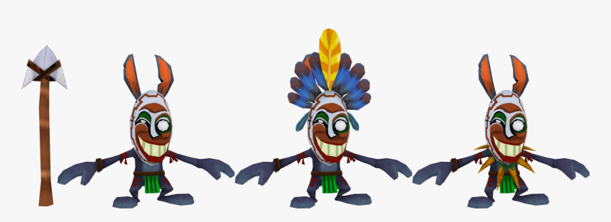 Bandipedia - Crash Bandicoot Crash Of The Titans Voodoo, HD Png Download, Free Download