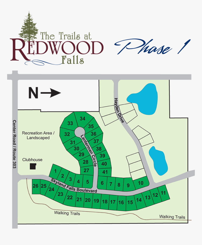 Trails At Redwood Falls, HD Png Download, Free Download