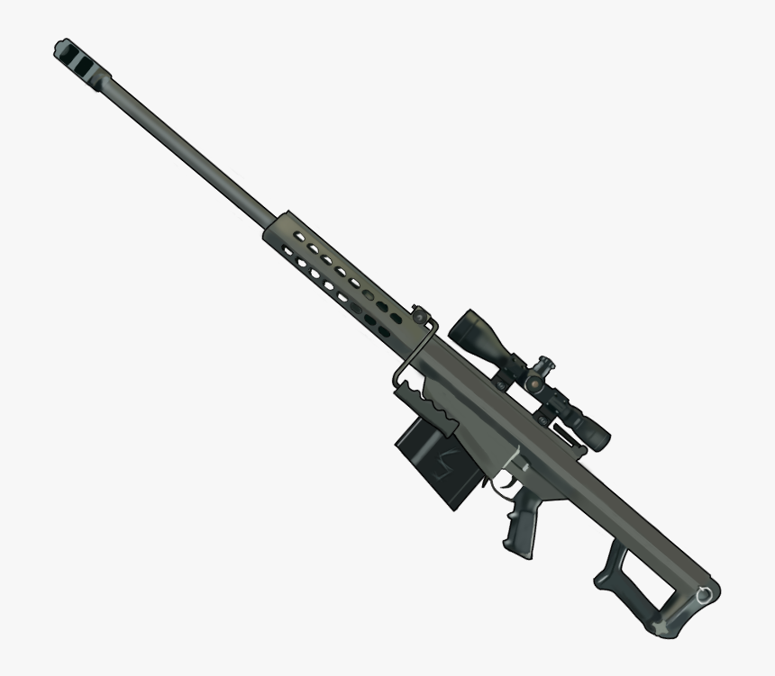 Barrett M82 - Tungsten Grey Ar10, HD Png Download, Free Download
