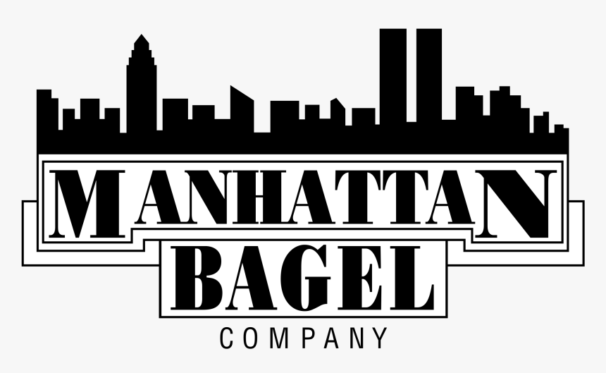 Manhattan Bagel Logo Png Transparent - Vector Manhattan, Png Download, Free Download